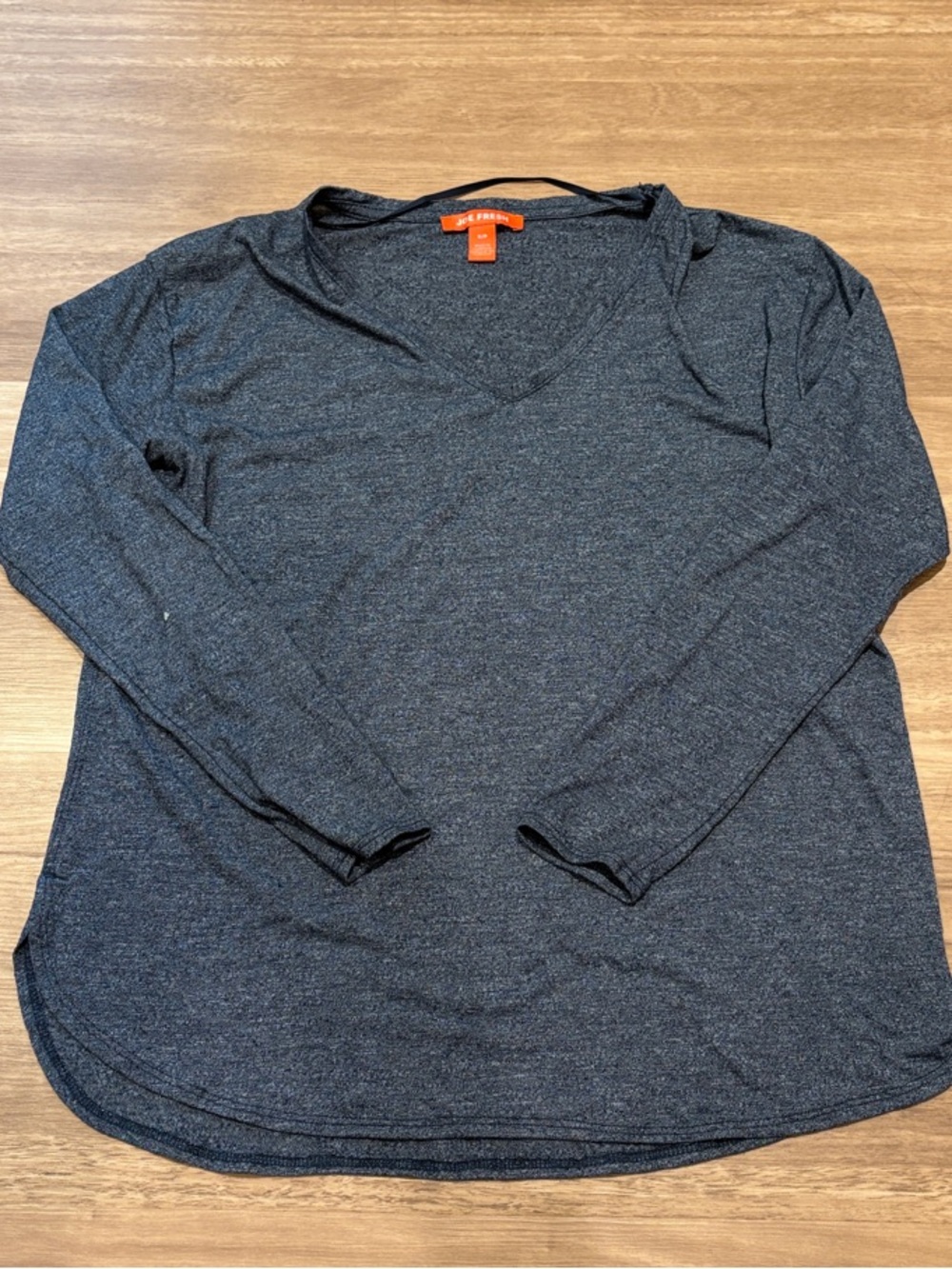 Joe Fresh Women's Long Sleeve V-Neck Top